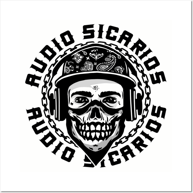 Audio Sicarios Logo Wall Art by Hongree Tees